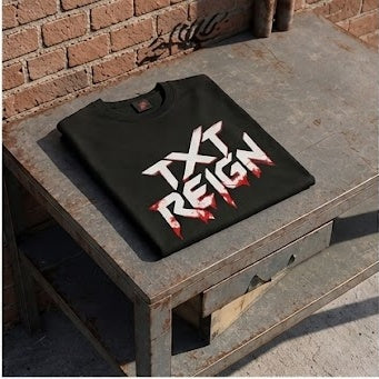 Persartz® Blood Signal — Playera Gráfica Negra Streetwear | SIGNAL II